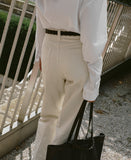 Load image into Gallery viewer, Reins Tote Bag M Black Soft Cow Leather