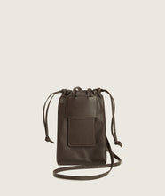Load image into Gallery viewer, FORMA I Bourse Bag Espresso I Espresso color I front view I white background