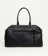 Load image into Gallery viewer, Watoji I Day Runner 43 I black I frontal view with front pocket I white background