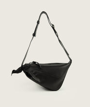 Load image into Gallery viewer, Furoshiki Crossbody Bag M Black