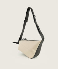 Load image into Gallery viewer, Furoshiki Crossbody Bag M Canvas ivory-black