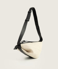 Load image into Gallery viewer, Furoshiki Crossbody Bag M Canvas ivory-black