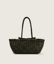 Load image into Gallery viewer, Pazar Tote Boat Olive Handwoven Leather