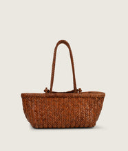 Load image into Gallery viewer, Pazar Tote Boat Tan Handwoven Leather
