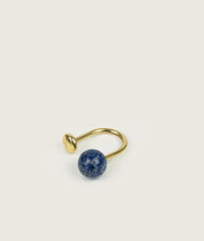 Load image into Gallery viewer, Carl Auböck x SAGAN Vienna stone keychain Earth