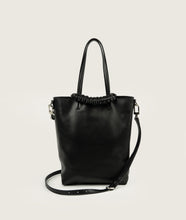 Load image into Gallery viewer, Pazar Tote Nano Packable Black Leather