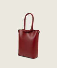Load image into Gallery viewer, Pazar Tote Nano Rubino Smooth Leather