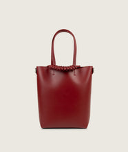 Load image into Gallery viewer, Pazar Tote Nano Rubino Smooth Leather