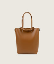 Load image into Gallery viewer, Pazar Tote Nano Caramello Smooth Leather