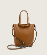 Load image into Gallery viewer, Pazar Tote Nano Caramello Smooth Leather