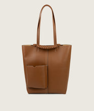 Load image into Gallery viewer, Pazar Book Tote Caramello Soft Leather