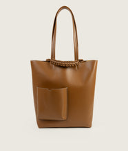 Load image into Gallery viewer, Pazar Book Tote Caramello Leather