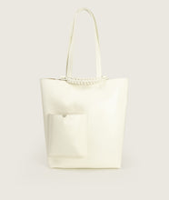 Load image into Gallery viewer, Pazar I Pazar Book Tote Latte I front view I white background
