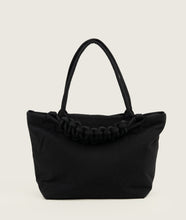 Load image into Gallery viewer, Pazar Tote M Charcoal black plant dyed nylon