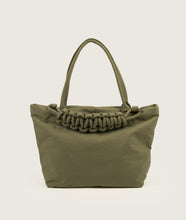 Load image into Gallery viewer, Pazar Tote M olive plant dyed nylon