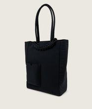Load image into Gallery viewer, Pazar Book Tote Charcoal Black Plant Dyed Nylon