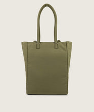Load image into Gallery viewer, Pazar Book Tote Olive Plant Dyed Nylon