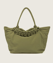 Load image into Gallery viewer, Pazar Tote XL olive plant dyed nylon