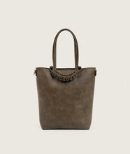 Load image into Gallery viewer, Pazar I Pazar Tote Nano Antique Brown I front view I white background