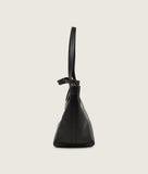 Load image into Gallery viewer, Reins Tote Bag M Black Soft Cow Leather