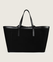 Load image into Gallery viewer, Reins Tote Bag Canvas XL Black