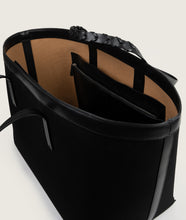 Load image into Gallery viewer, Reins Tote Bag Canvas XL Black
