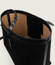 Load image into Gallery viewer, Reins Tote Bag Canvas XL Black