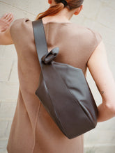 Load image into Gallery viewer, Furoshiki Crossbody Bag M  Espresso