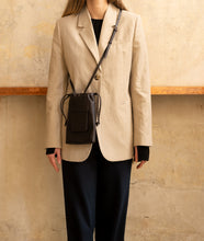 Load image into Gallery viewer, Bourse Bag Espresso Soft Leather